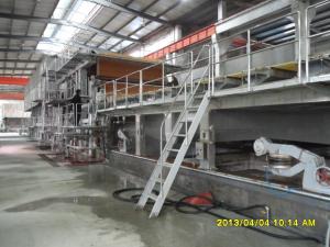 2011年2月，嵊州天宇紙業(yè)4000/350普瓦紙機(jī)順利出紙